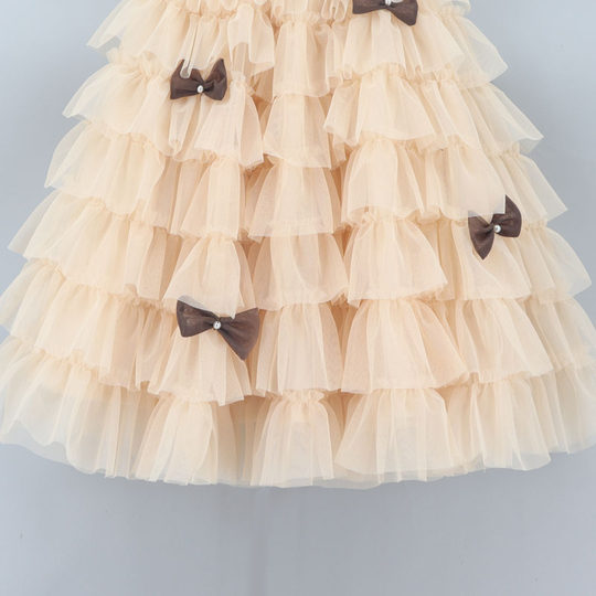 女童2025秋冬季新款半裙网纱蓬蓬裙加绒甜美蛋糕裙韩版儿童半身裙