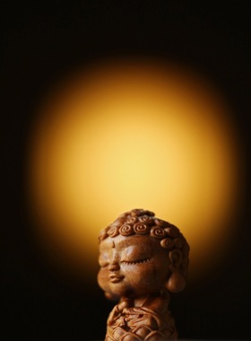 禅木匠檀香木八大守护神钥匙扣