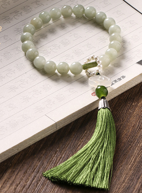 禅木匠佘太翠玉石手捻珠