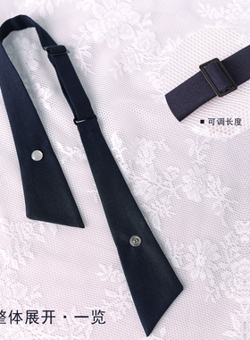 霖悦君交叉领结jk制服衬衫职业装