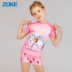 Bộ đồ bơi cho bé gái ZOKE Baby Xiaoma Baoli Split Girl Sophia Bộ đồ bơi bé trai khô nhanh - Bộ đồ bơi của Kid áo tắm bé gái Bộ đồ bơi của Kid