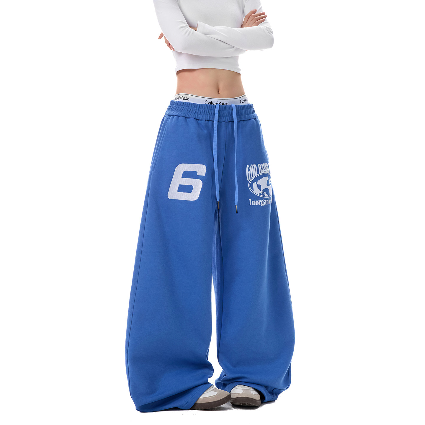 美式重磅植绒刺绣卫裤男女款直筒慵懒风街舞裤子小众设计感弯刀裤,淘宝优惠券,粉丝福利购,淘宝优惠卷