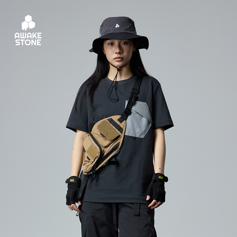 醒石四季可拆卸钓鱼马甲背心男女路亚飞钓溪流垂钓背包路亚马甲包 - 图0