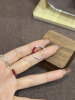 Xiyu Fuxi pure silver 999 ring hand-adjusted ring niche design simple versatile index finger ring