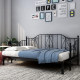 European style multi-function retractable pulling double bed