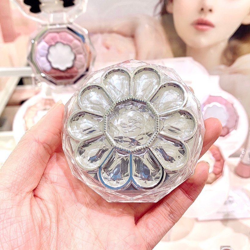 日本直邮jillstuart吉尔甜甜圈花朵少女心四色眼影眼影宝石太阳花 - 图0