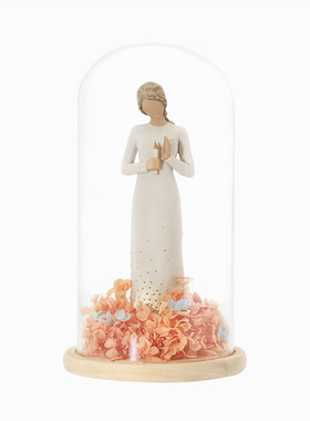 愿一送礼礼物WillowTree树脂