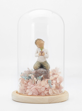 愿一美国willowtree祝福摆件