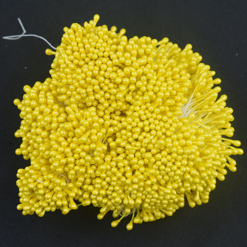 3mm亮光丝网花材料手工花心韩版丝带花芯翻糖花蕊花苞多色 - 图2