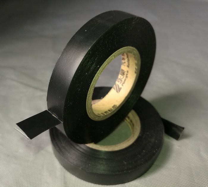 永乐电工胶带绝缘胶布10 15mm 阻燃绝缘电工胶带19mm20米黑色胶布