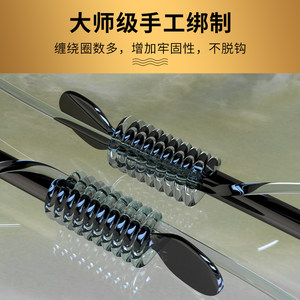 民间艺人子线双钩鱼钩成品绑好伊势尼伊豆有倒刺鱼钩套装组合钓鱼