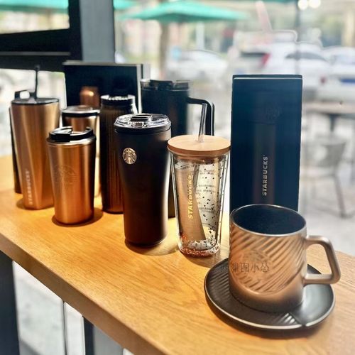 星巴克杯子26春复古丹宁牛仔熊店长高级轻奢黑随行吸管保温马克杯 - 图3