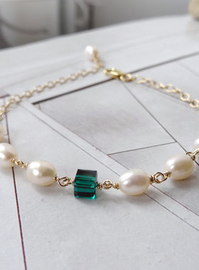 白雪公主天然淡水珍珠