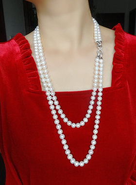 一款多戴百变风强光天然淡水珍珠