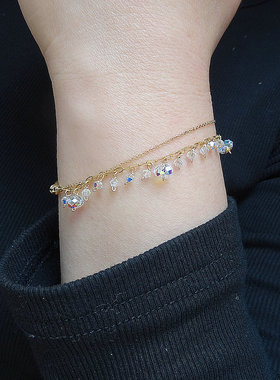 甜美手链女生韩版奥地利水晶