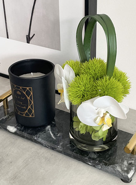 简约现代样板间家居摆件软转饰品