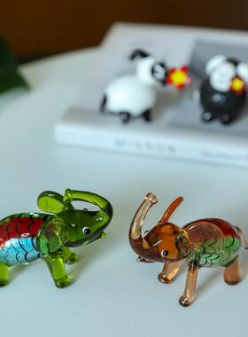 桌面小摆件精致美鸟动物手作