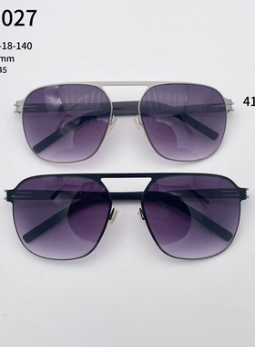 AR3027德国IC柏林BERLIN超轻薄生物钢片单梁男女太阳眼镜高档墨镜