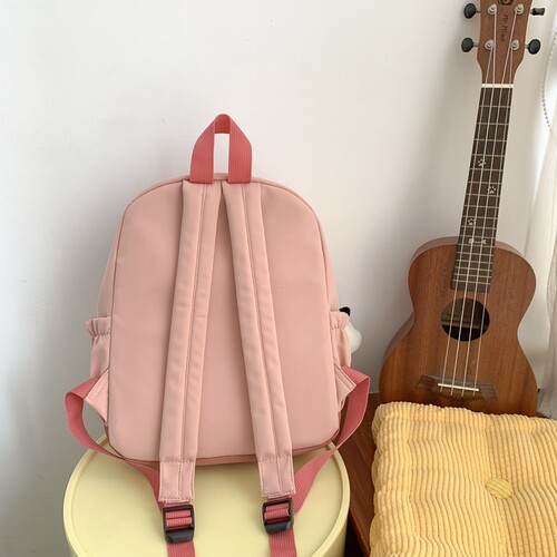 韩版儿童轻便补课书包小学生男女孩休闲旅游小背包防水时尚双肩包 - 图1