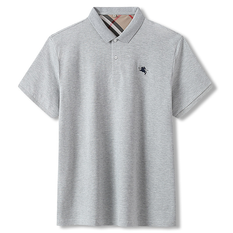 加肥加大男夏季男装翻领短袖polo衫 宝盾狼苏州T恤