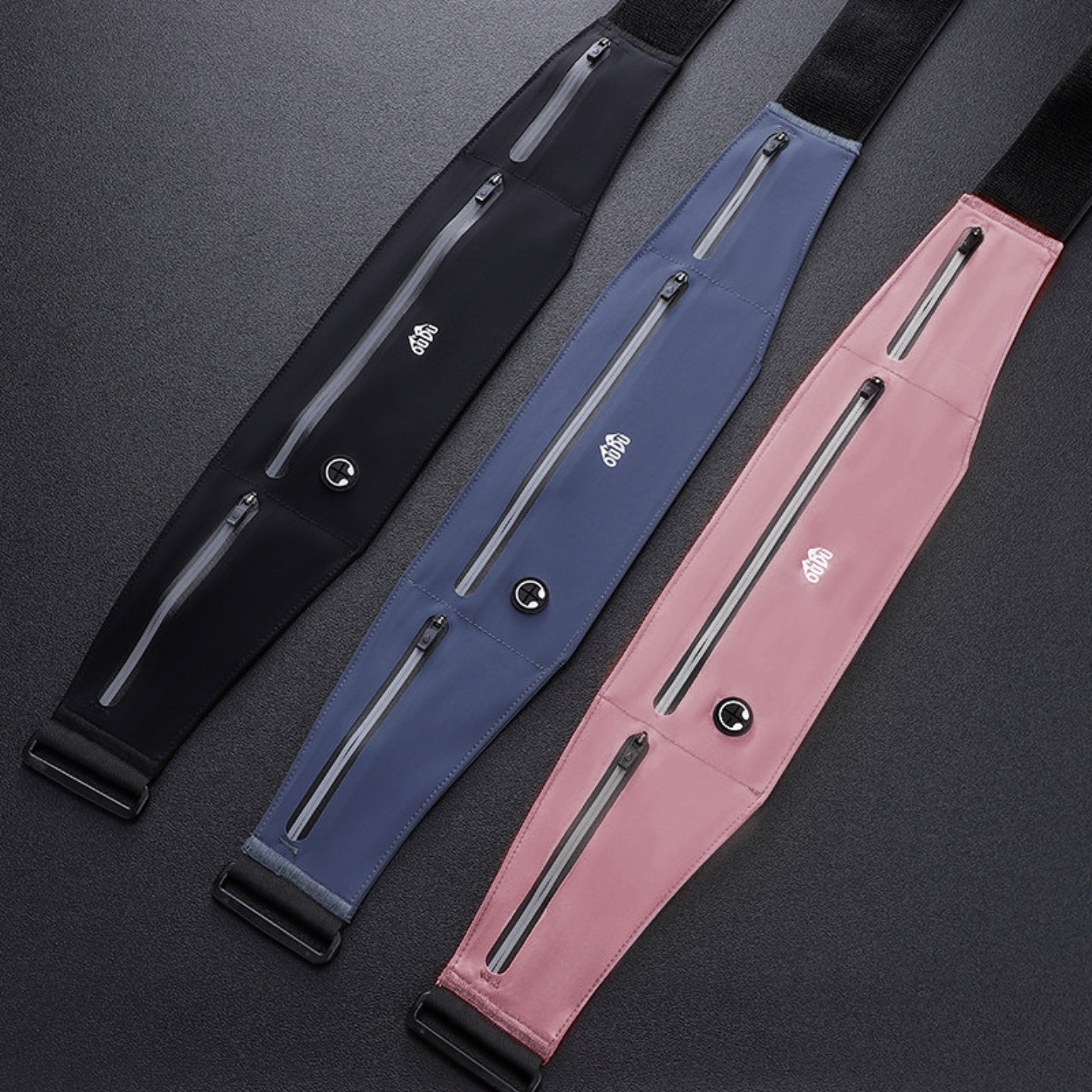 Running waist bag Velcro adjustable mobile phone bag
