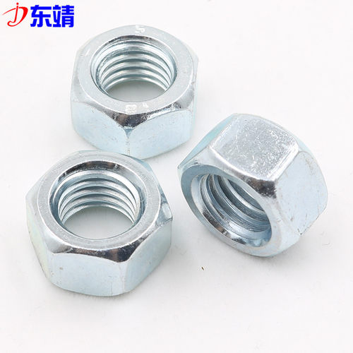 8级GB6170镀锌六角螺母高强度螺帽M4M5M6M8M10M12M14M16M20M24M30 - 图0