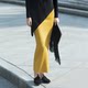 Spring and summer straight and versatile slim and stretchy long skirt