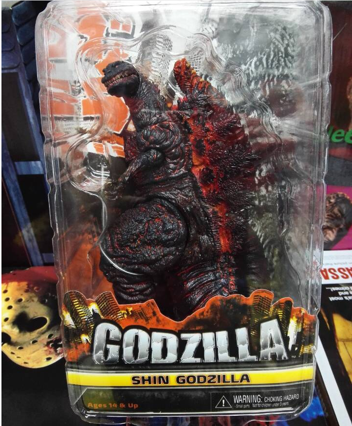 正版NECA2016年电影版2001原子攻击版哥斯拉Godzilla怪兽手办模型-图2