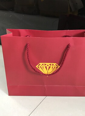 厂家定做手提纸袋 服装购物袋 首饰包装带现货 饰品礼品纸袋