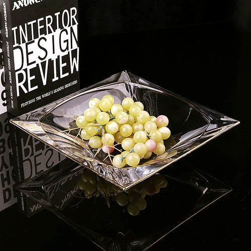 Высоко -минималистский современный высокоотехно -кладский легкий роскошный домашний хрустальная стеклянная пластинка гостиная клуб клуб кофейный столик высокая стоимость лица высокой стоимость