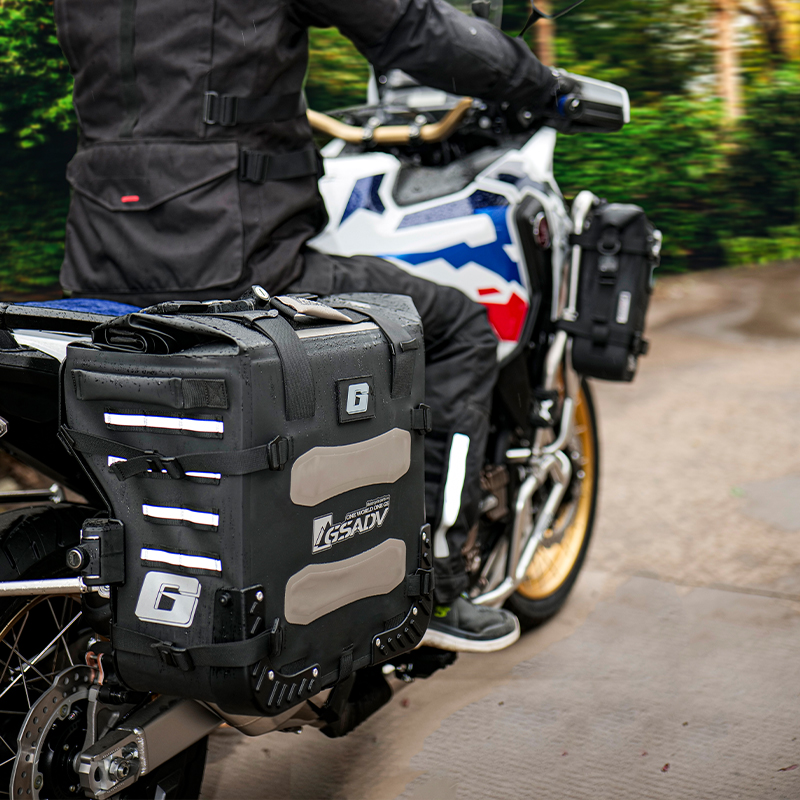 GSADV适用HONDA本田非双CRF1100ADV护杠三箱边包改装保护件 - 图2