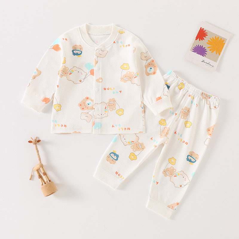 0-3岁婴儿内衣纯棉男女宝宝秋衣秋裤打底睡衣两件套开衫春秋,淘宝优惠券,粉丝福利购,淘宝优惠卷