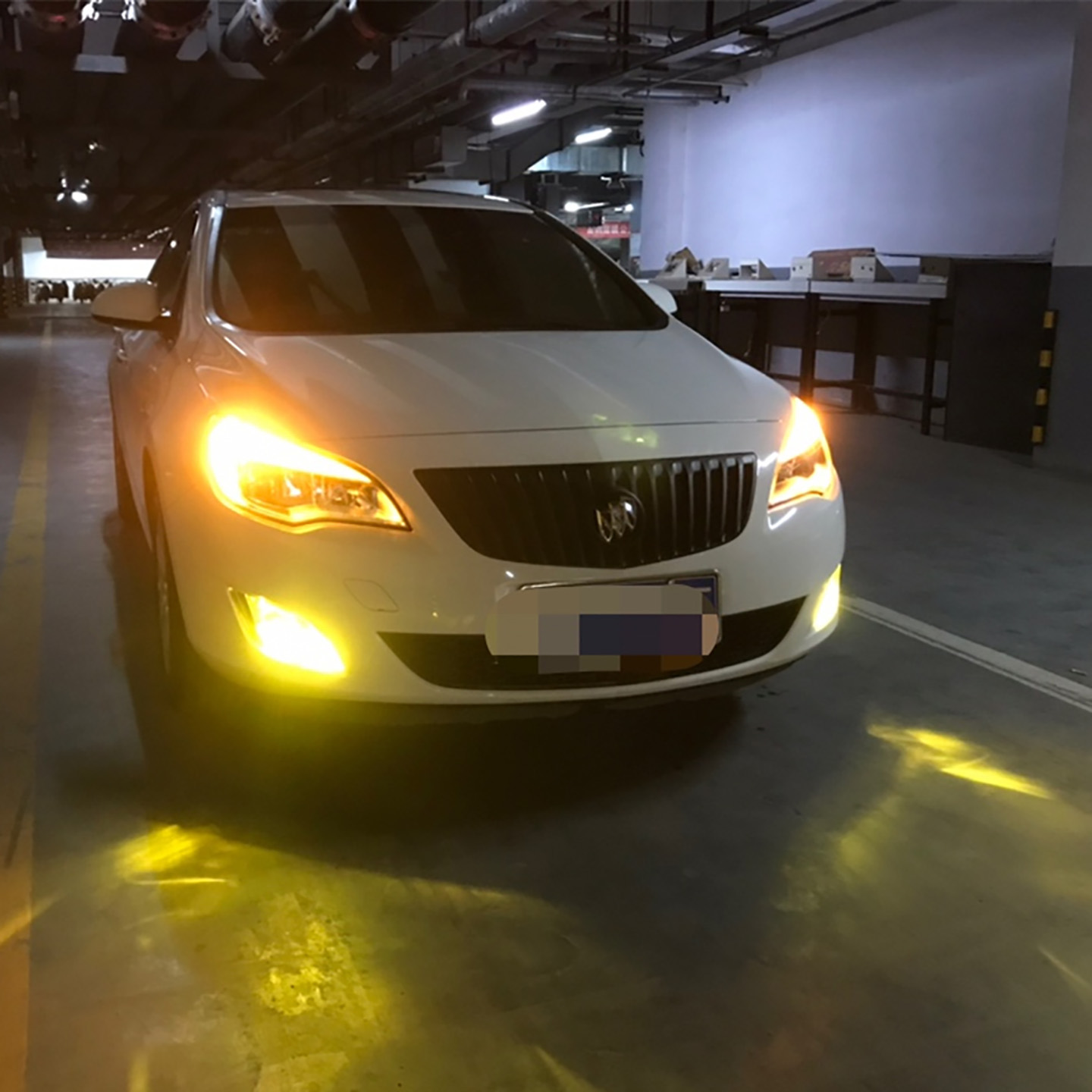 别克新君威君越英朗XT迈锐宝创酷改装超亮LED日行灯示宽灯T20双丝 - 图0