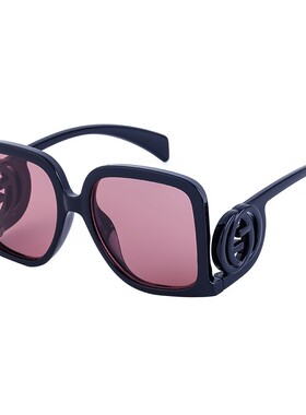 欧美女夸张大方框墨镜太阳眼镜