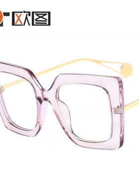 墨镜时尚风多色大方框太阳眼镜