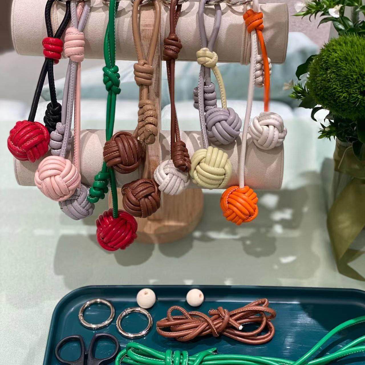 4-5mmPU绳DIY手工制作编织材料钥匙扣挂件编织包带抽绳BV挂件材料,淘宝优惠券,粉丝福利购,淘宝优惠卷