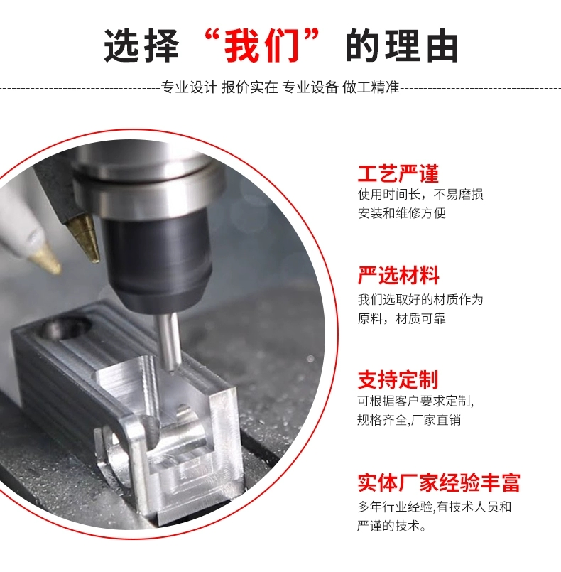 上海潜顺精密机械加工POM尼龙棒PEEK棒铁氟龙CNC不锈钢零件定制作 - 图1