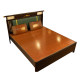 Summer ice silk bamboo mat, foldable and double-sided
