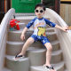 Children's swimsuit men's sun protection quick-drying baby swimming trunks small, medium and large children's split swimwear equipment set hot spring swimsuit