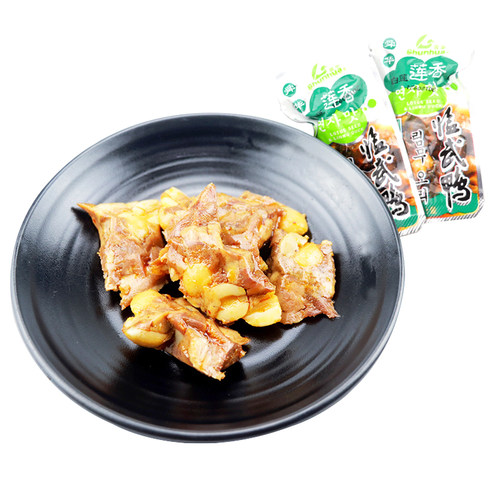 舜华临武鸭独立小包鸭肉红豆莲香麦香微微辣即食零食正宗湖南特产 - 图3