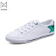 Mowa Women's Summer Breathable Red and Green Mandarin Duck Lightweight Sneakers