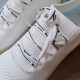 Mowa women's summer children's white shoes with soft soles