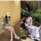 Thick-soled breathable mesh sports and casual shoes for women 2025 new summer style versatile splicing lightweight height-increasing dad shoes