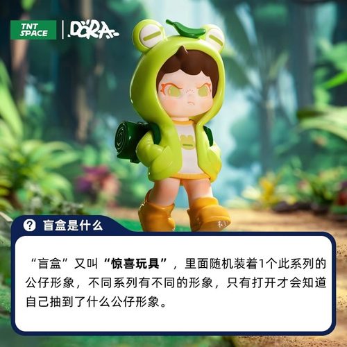 【现货】TNT DORA3代丛林法则系列盲盒手办潮玩摆件新品-图1