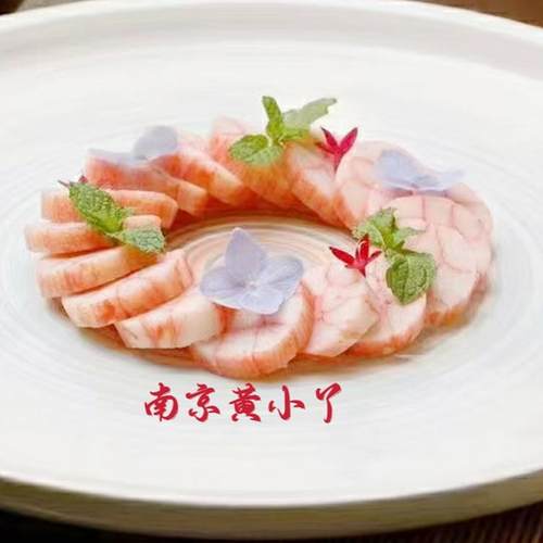 蒜香蟹肉卷酒店特色菜食材鱼卷鱼肉凉菜冷盘海鲜小吃饭店美食新品 - 图2