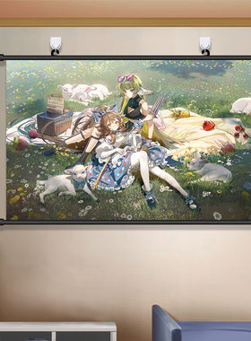 明日方舟挂画海报能天使