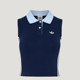 Adidas Adidas ເສື້ອຢືດ POLO collar sleeveless women's knitted short shirt KY5693