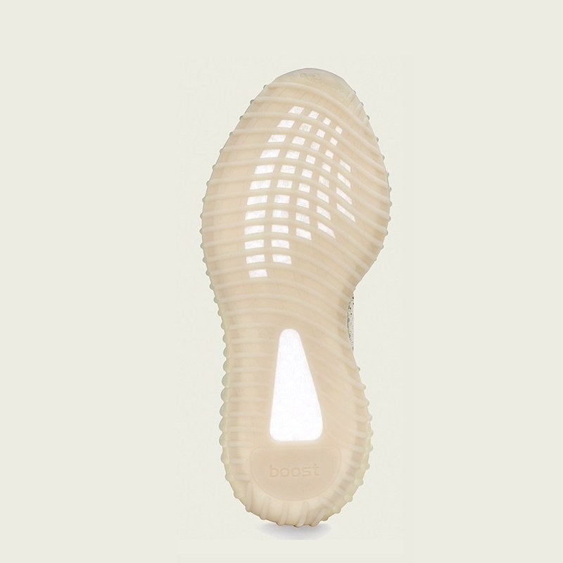 Adidas阿迪达斯YEEZY 350 V2 Flax亚洲限定椰子休闲运动鞋FX9028 - 图3