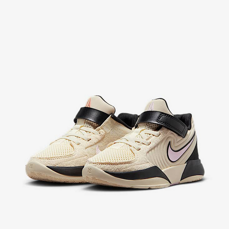 Nike耐克幼童2025春新款Ja 2莫兰特缓震耐磨运动篮球鞋FV5634-100 - 图1