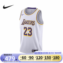 nike Nike NBA Lakers Wissbrook SW Mens basketball vest sport jersey DN2081-103